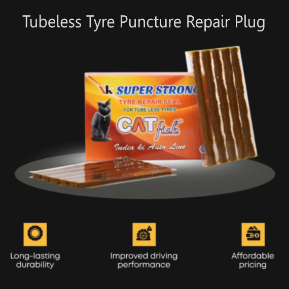 Tubeless Tyre Puncture Repair Plug