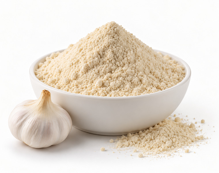 Dehydrated garlic powder